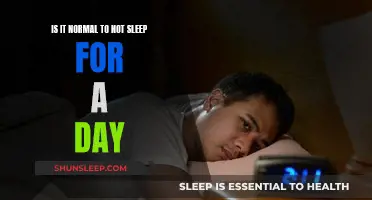 Sleep Deprivation: A Day Without Sleep, Is It Normal?