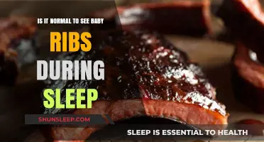 Is It Normal to See Baby Ribs During Sleep?
