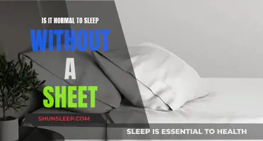Sleeping Without Sheets: Comfort or Unhygienic?