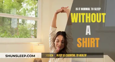 Should You Sleep Without a Shirt?