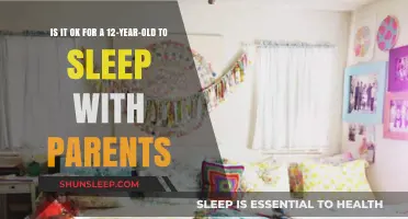 Co-sleeping with a 12-year-old: When to stop?