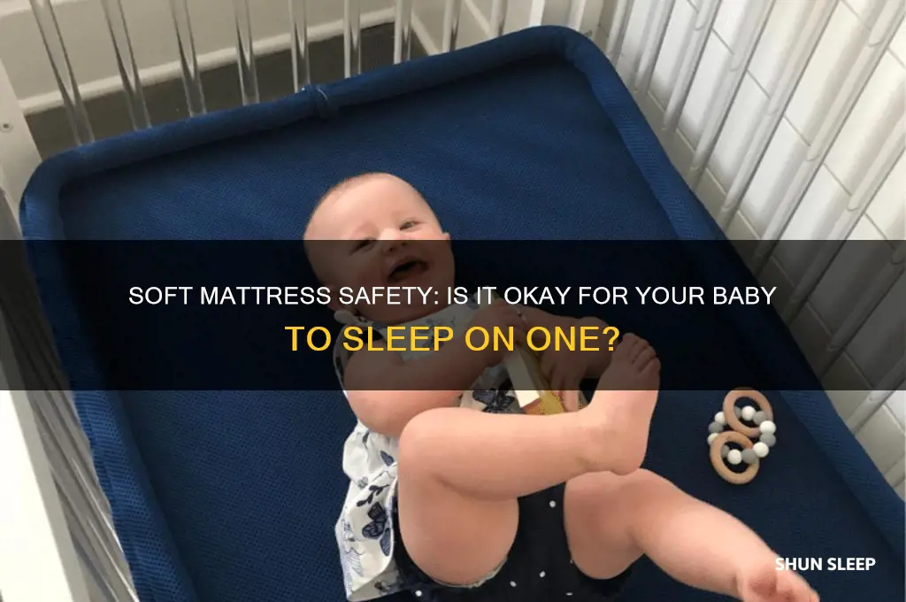 is it ok for baby to sleep on soft mattress
