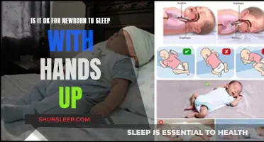 Hands Up While Sleeping: Safe for Newborns?