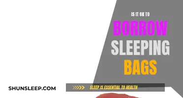 Borrowing Sleeping Bags: Is It Ever Okay?