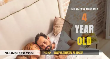 Co-sleeping with a 4-year-old: Is it healthy?