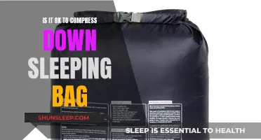 Compressing Down Sleeping Bags: Good or Bad Idea?