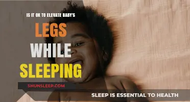 Elevating Baby's Legs While Sleeping: Safe or Risky Practice?