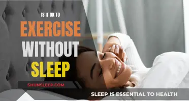 Exercise Without Sleep: Is It Worth the Risk?
