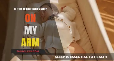 Babies Sleeping on Your Arm: Safe Practice or Risky Habit?