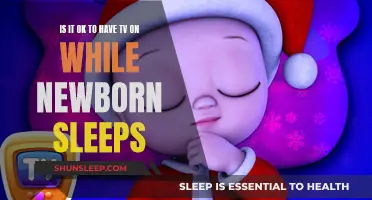 TV and Newborns: Should You Keep It On?