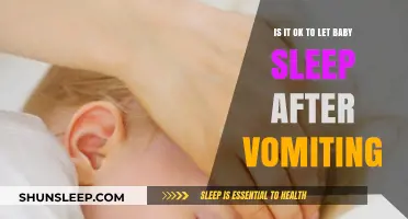 Baby Vomiting and Sleep: Is It Safe to Let Them Rest?