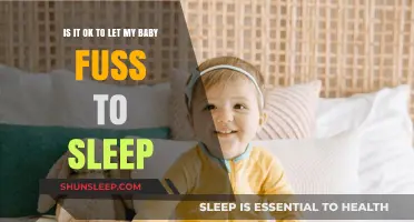 Fussing to Sleep: Is It Okay for Your Baby?