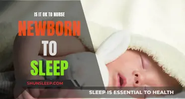 Nursing Newborns to Sleep: Good or Bad Habit?