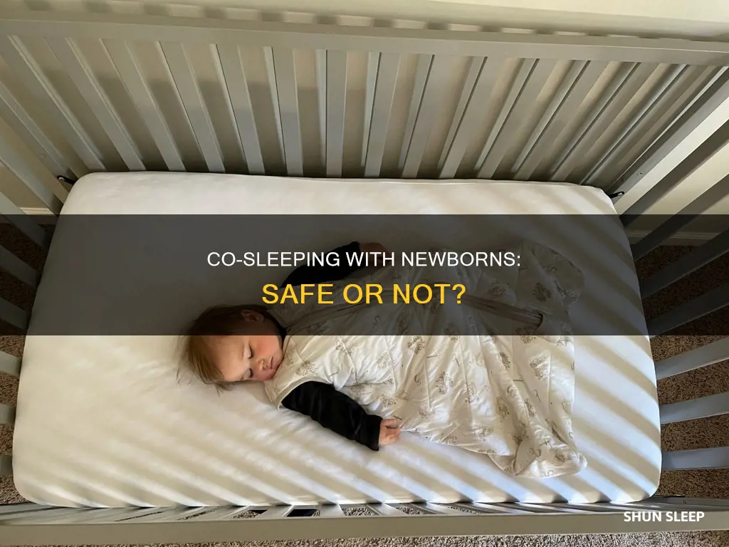 is it ok to sleep with newborn