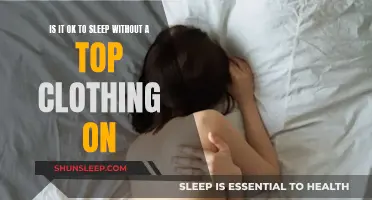 Should You Sleep Without a Shirt On?