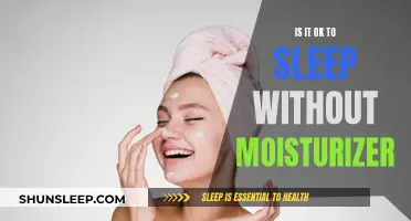 Moisturizer Before Sleep: Is It Necessary or Not?
