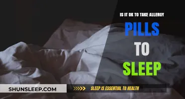 Allergy Pills: A Safe Sleep Aid?