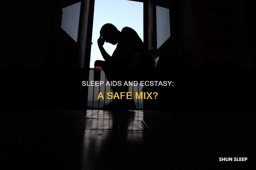 is it ok to take sleep aid after ecstact