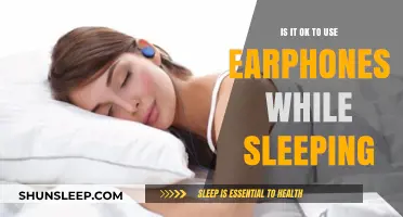 Earphones and Sleep: A Safe Combo?