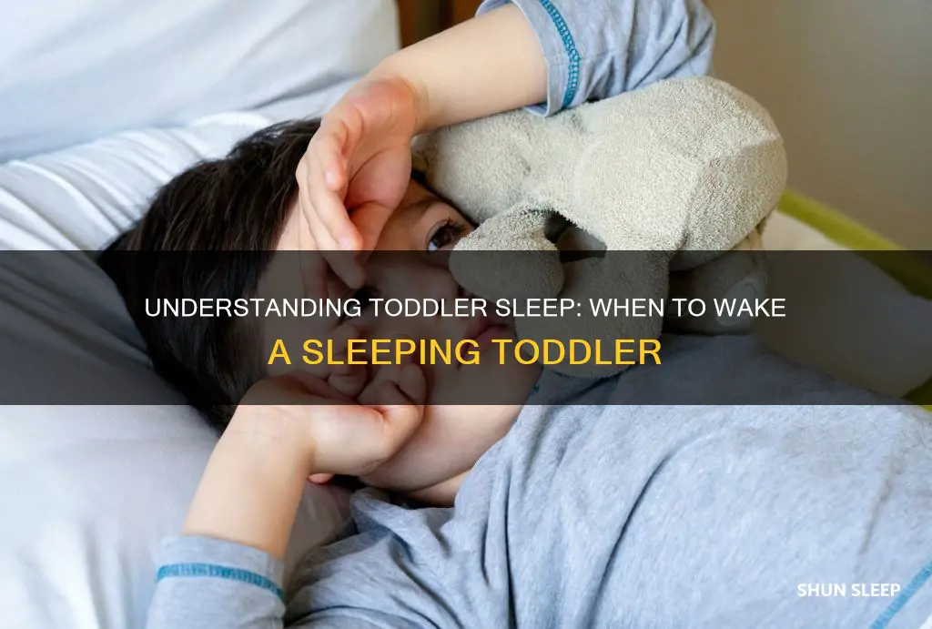 is it ok to wake a sleeping toddler