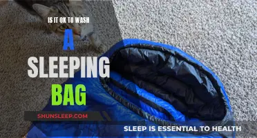Washing Sleeping Bags: Good Idea or Not?