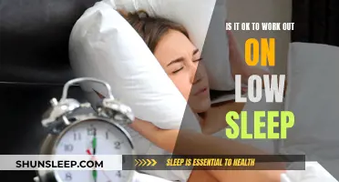 Working Out on Low Sleep: Good or Bad Idea?