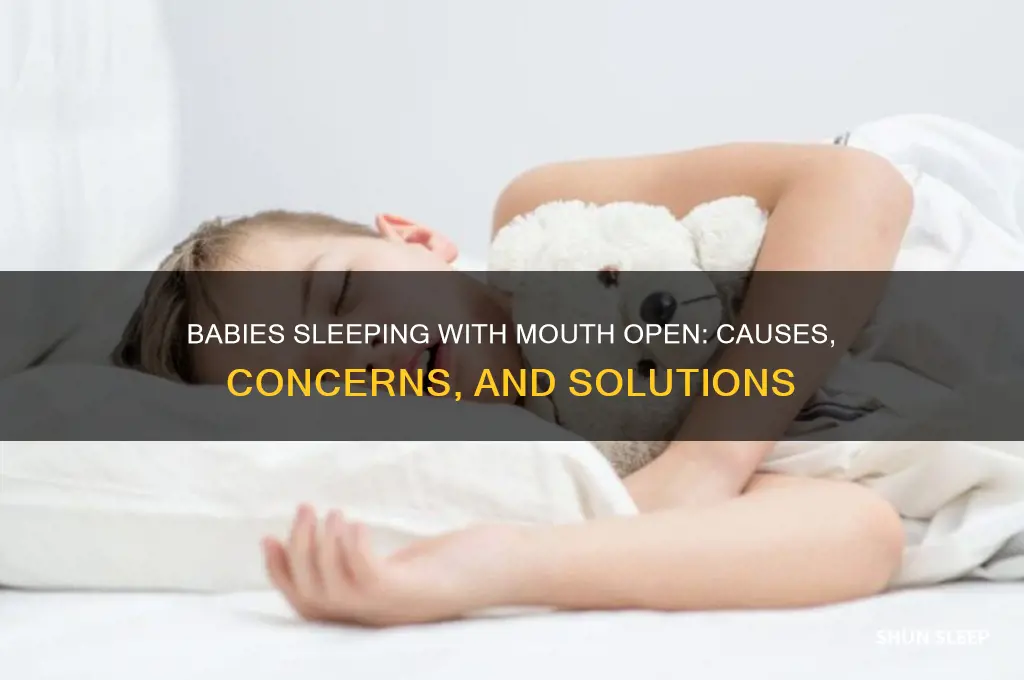 is it okay for babies to sleep with mouth open