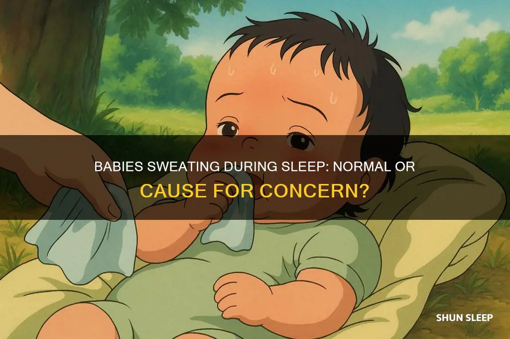 is it okay for babies to sweat while sleeping