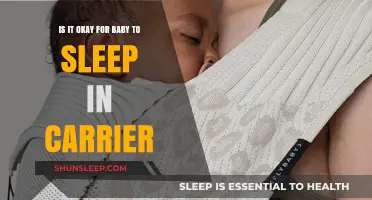 Is It Safe for Babies to Sleep in Carriers? Expert Advice