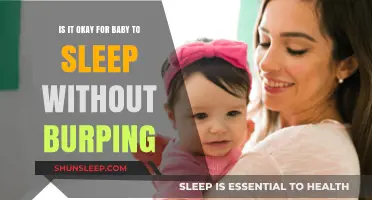 Baby Sleep Without Burping: Safe or Risky Practice for New Parents?