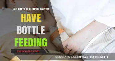 Bottle Feeding While Baby Sleeps: Safe or Risky Practice?