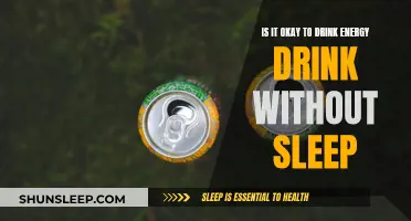 Energy Drinks: Sleep Deprived, but Wired?
