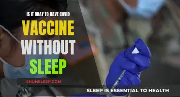 Vaccination Without Sleep: Is It Safe?