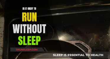 Running Without Sleep: Is It Safe?