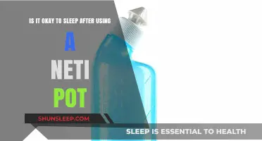 Using a Neti Pot: Safe to Sleep After?