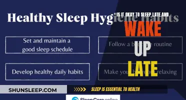 Late Sleep and Wake: Healthy or Unhealthy?