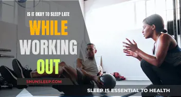 Sleep and Workouts: Can You Sleep Late and Still Exercise?