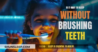 Oral Health: Sleeping Without Brushing, Good or Bad?