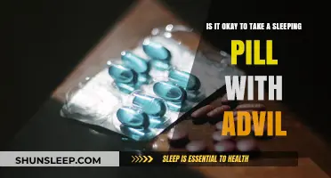 Sleeping Pills and Advil: Safe Mix?