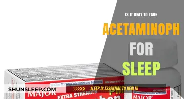 Acetaminophen for Sleep: Safe or Not?