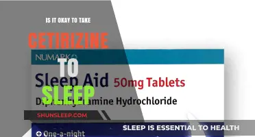 Cetirizine for Sleep: Is It Safe?