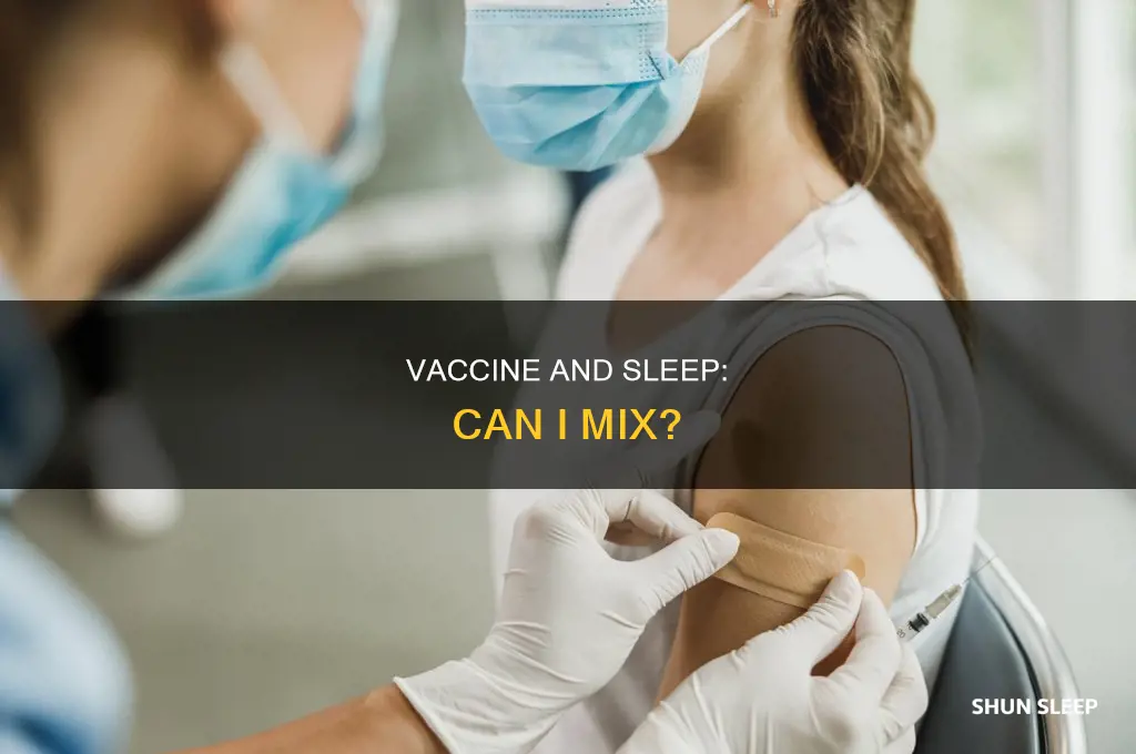 is it okay to take covid vaccine without sleep
