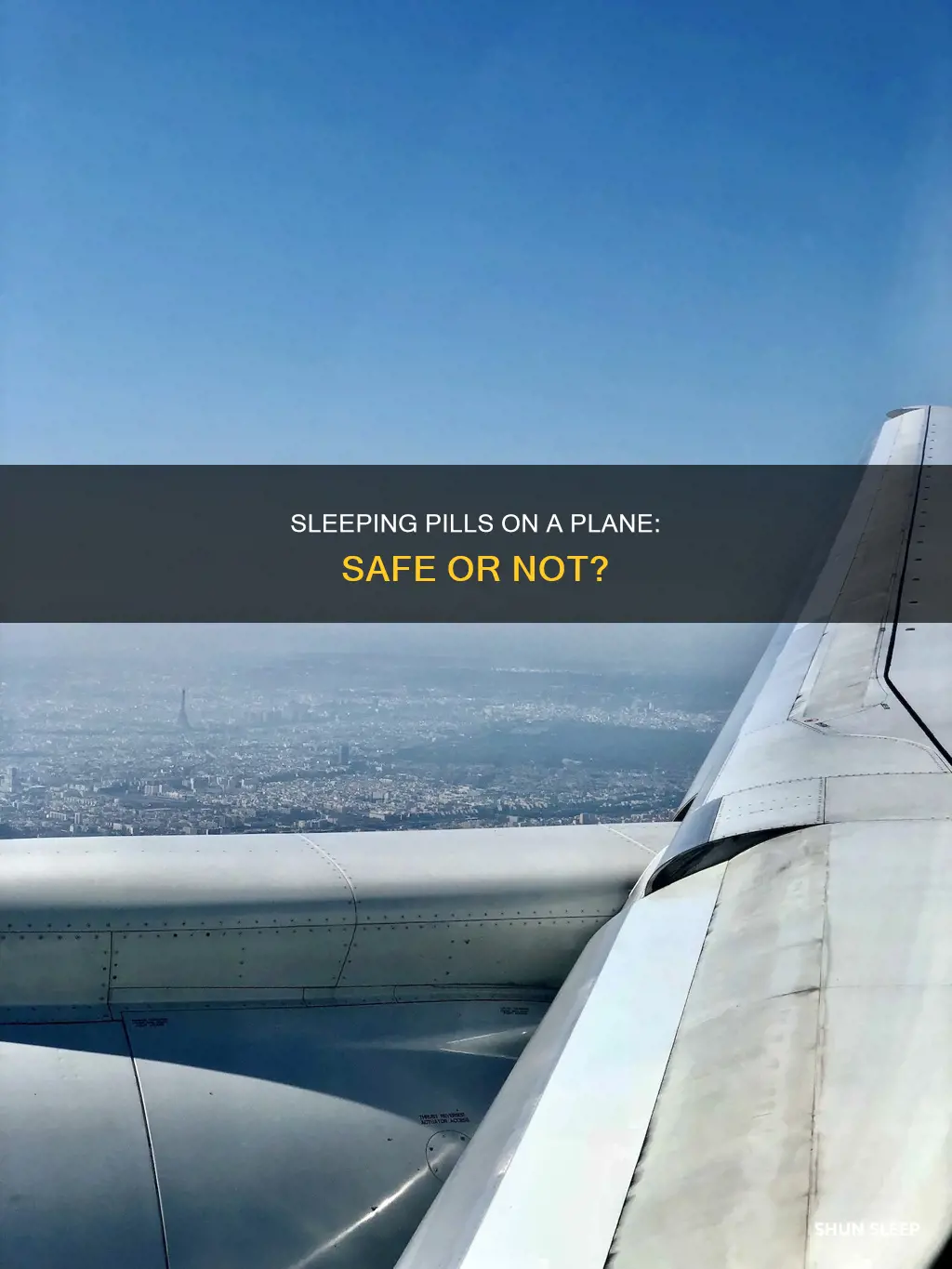 is it okay to take sleeping pills on a plane