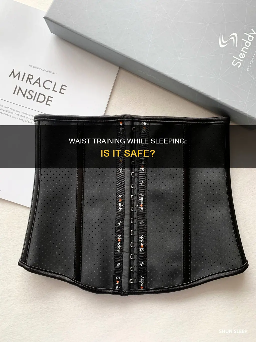 is it okay to use waist trainer while sleeping