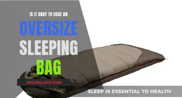 Why Oversized Sleeping Bags are a Good Idea