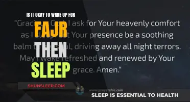 Fajr and Sleep: Navigating Early Risers' Schedules