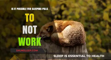 Sleeping Pills: Why They Sometimes Fail