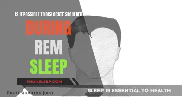 Shoulder Dislocation During REM Sleep: Is it Possible?