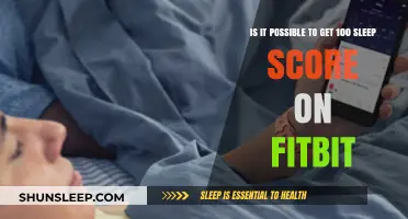 Can You Achieve a Perfect 100 Sleep Score on Fitbit?