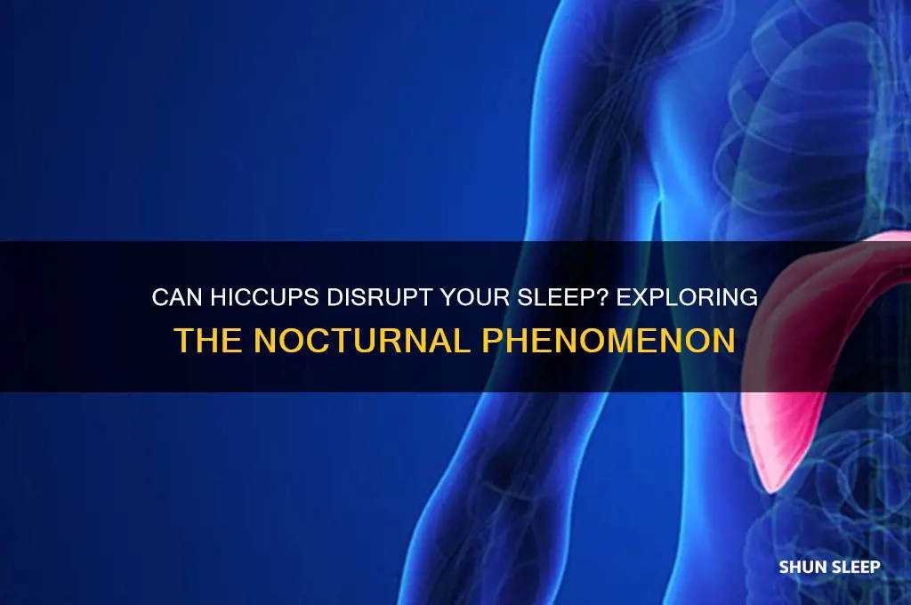is it possible to get hiccups in your sleep